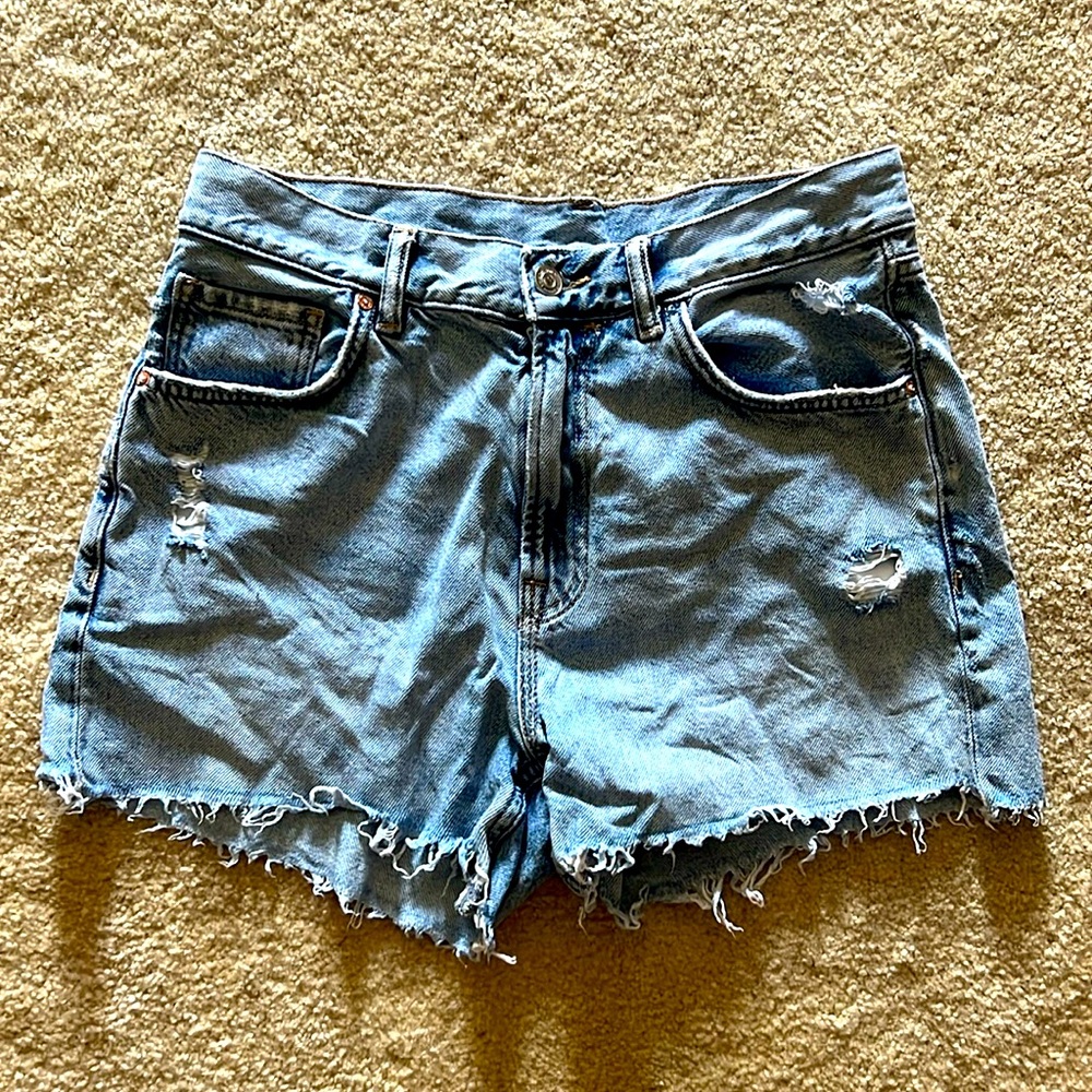 All Saints Jean Shorts
